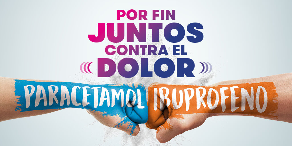 Conoce la combinación del paracetamol y del ibuprofeno en un único